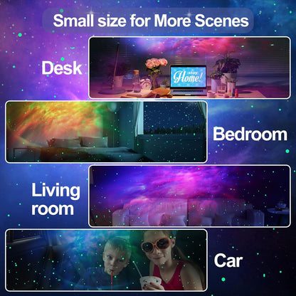Astronaut Star Projector Galaxy Night Light