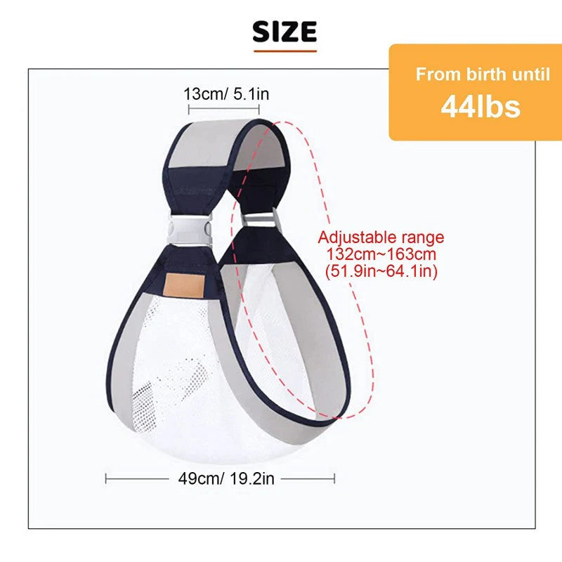 Baby Sling Carrier - Toddlers Carrying Bag 