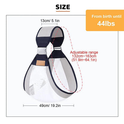 Baby Sling Carrier - Toddlers Carrying Bag 