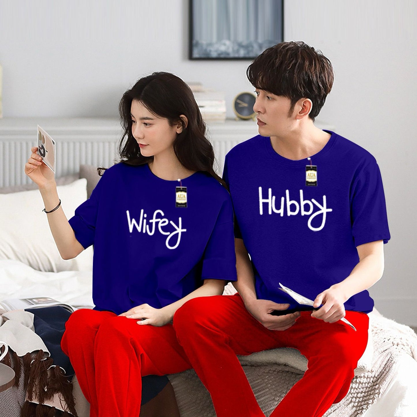 COUPLE NIGHT SUIT'S PACK OF 2