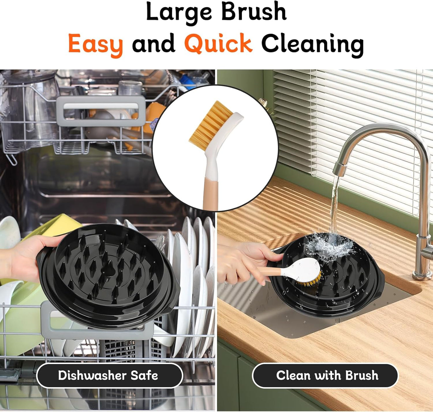 Chicken Shredder with Brush