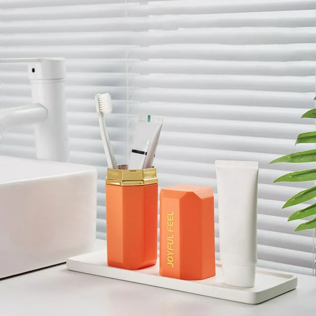 Detachable Toothbrush Toothpaste Storage Holder