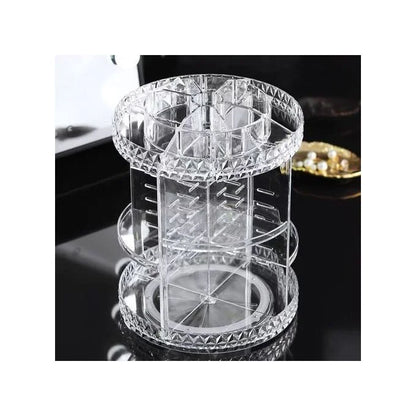 Diamond Makeup Organizer - 360 Degree Rotating