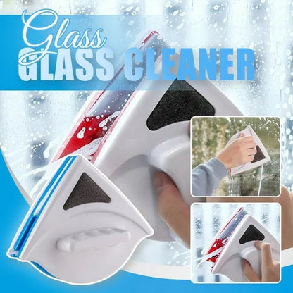 Double Sided Magnetic Glass Cleaner Window Cleaning Brush