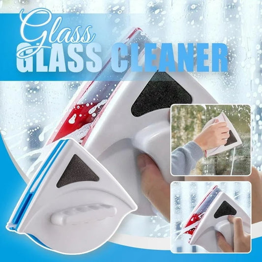 Double Sided Magnetic Glass Cleaner Window Cleaning Brush