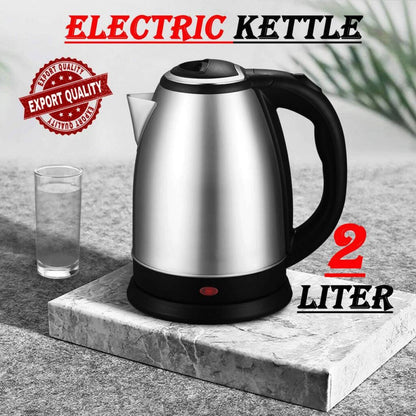 Electric kettle - High Quality - Stainless Steel Body - Water & Milk Boiler - Kettle For Boiling