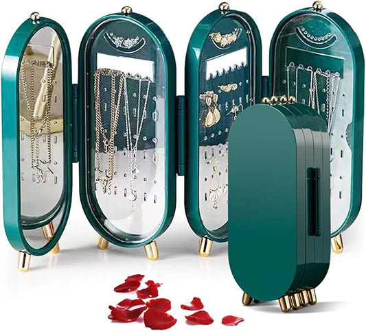Folding Retro Screen Jewelry Box