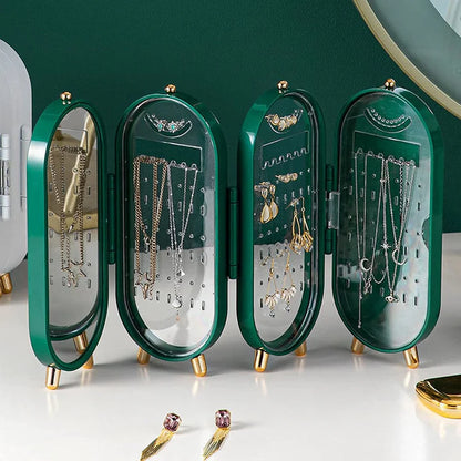 Folding Retro Screen Jewelry Box