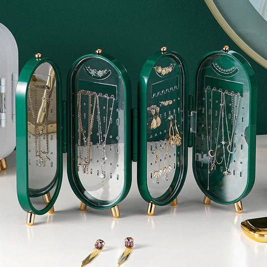 Folding Retro Screen Jewelry Box
