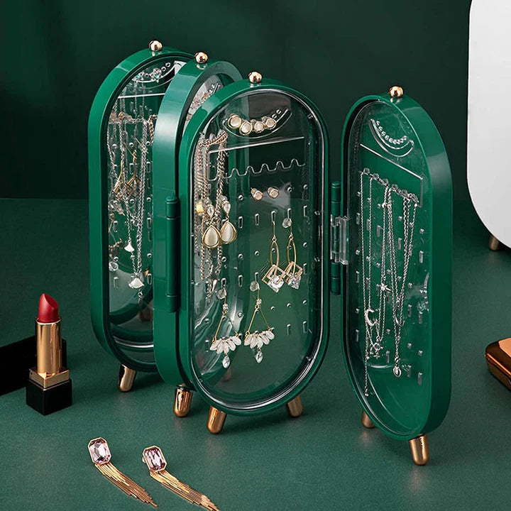 Folding Retro Screen Jewelry Box
