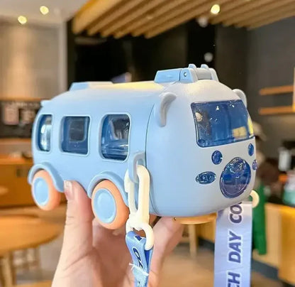 Fun Bus-Shaped Water Bottle for Kids