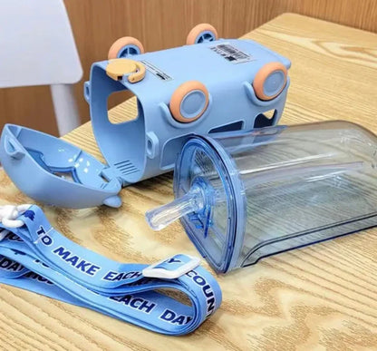 Fun Bus-Shaped Water Bottle for Kids
