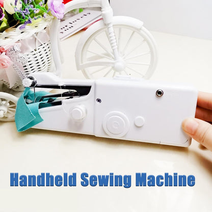 Handheld Sewing Machine, Portable Mini Hand Held Sewing Machine Cordless Electric Stitching Device, For Beginners, Professionals, Adults