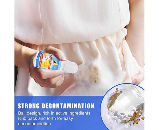 Instant Stain Remover Rolling Ball - Portable Detergent Wash Off Stains From Clothes