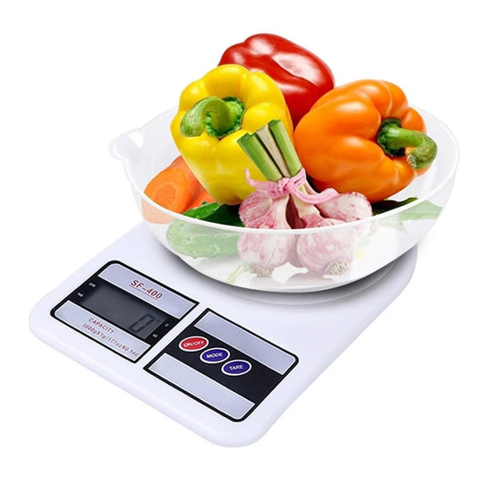 Kitchen Electronic Scales For Postal Parcel Food Weight Diet - Digital LCD Display -  Kitchen Measuring Tool