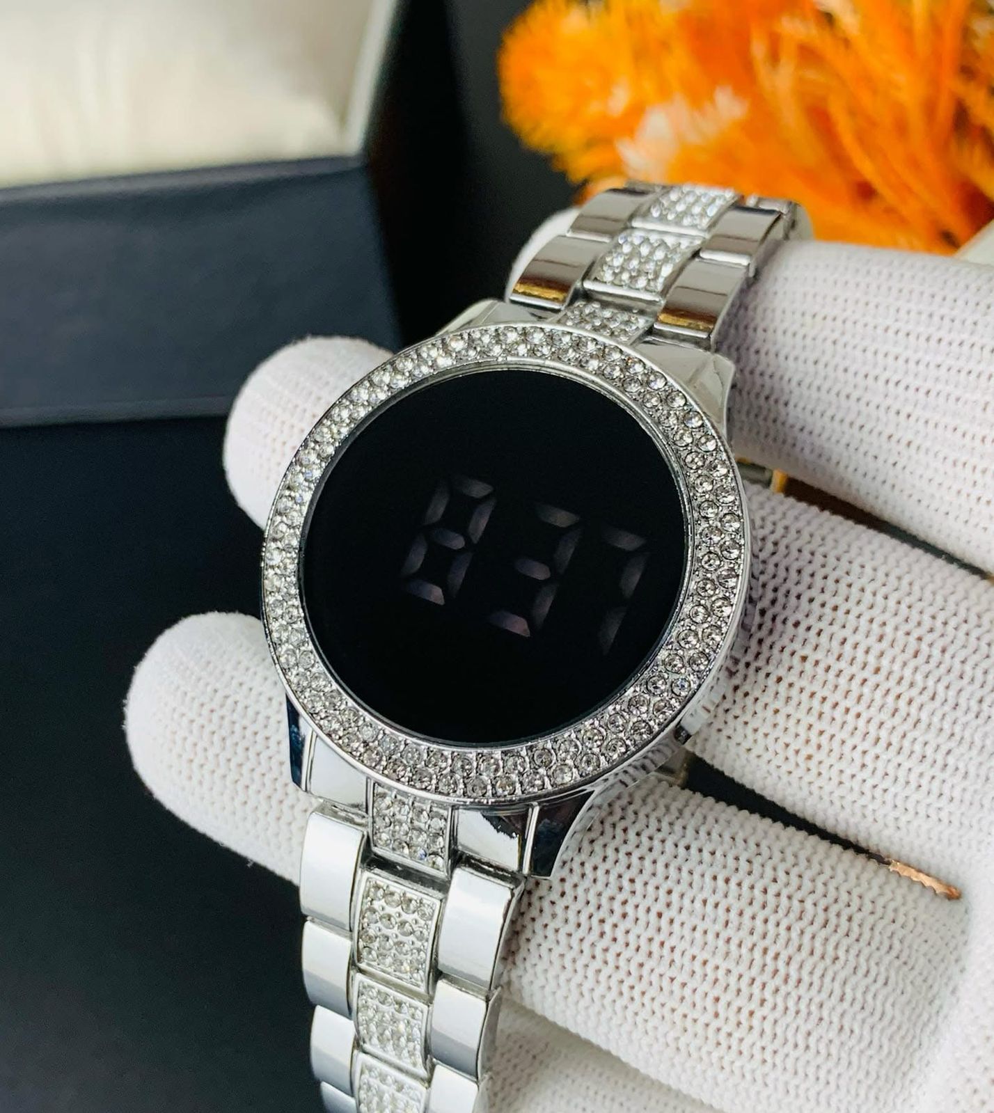 LED Touch Digital Watch For Women