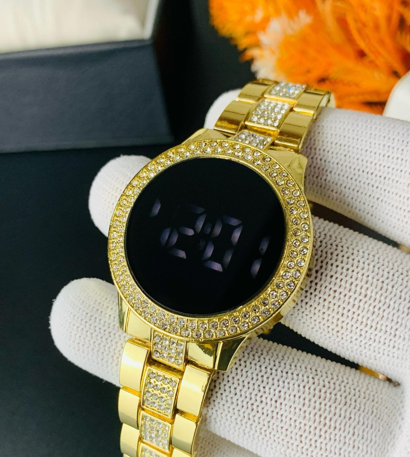 LED Touch Digital Watch For Women