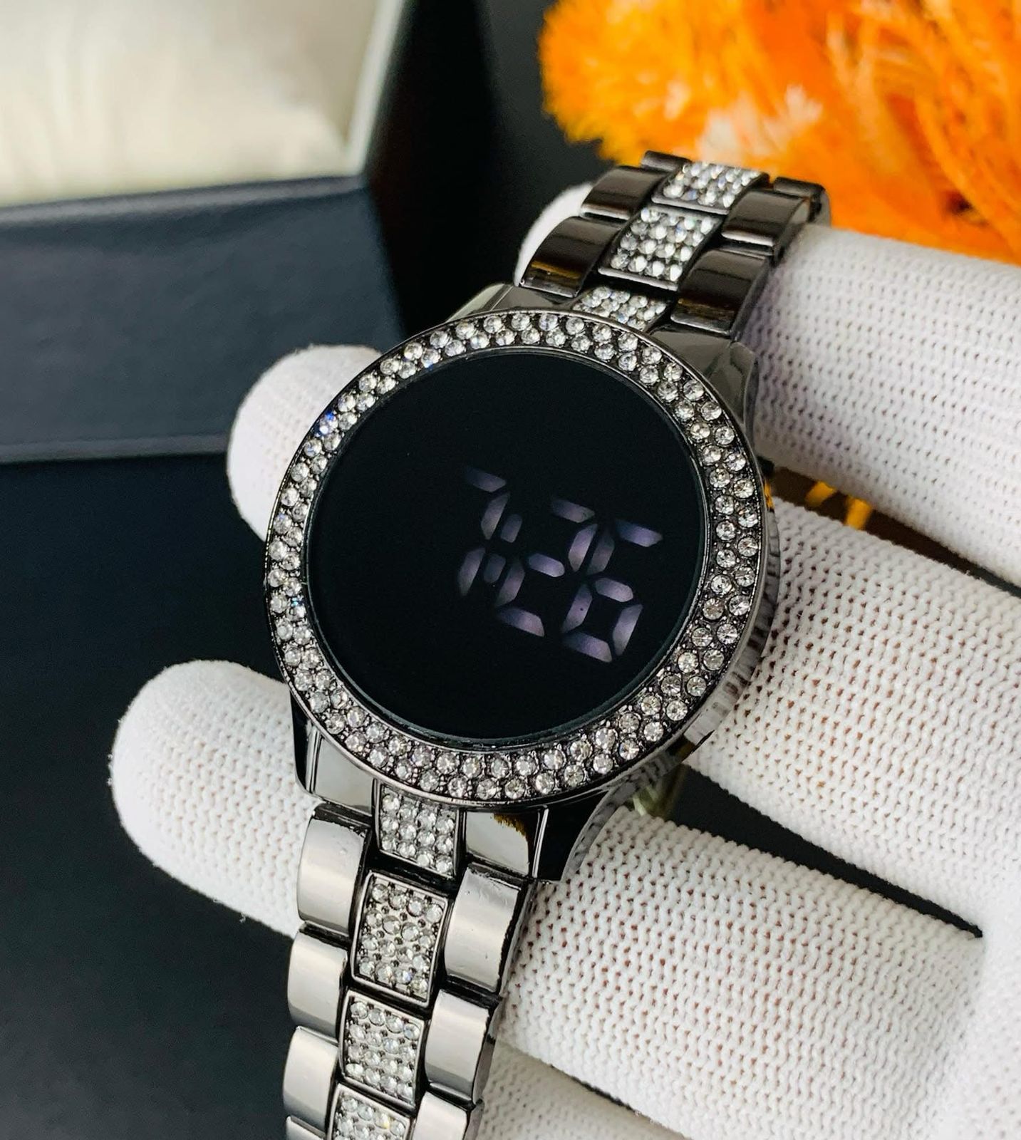 LED Touch Digital Watch For Women