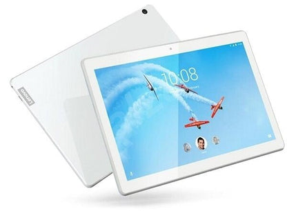 Lenovo M10 calling tab *FHD*/Tab 5 801LV | 10.1 Wi-Fi - 3GB RAM | 32GB Storage | White Colour | Android 9 | 7700mAh Battery | Snapdragon 450 | Relieble | Afordable | Gaming Tab! | 7 Days Checking Warranty | Free Charger & Box