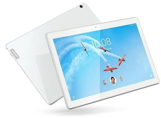 Lenovo M10 calling tab *FHD*/Tab 5 801LV | 10.1 Wi-Fi - 3GB RAM | 32GB Storage | White Colour | Android 9 | 7700mAh Battery | Snapdragon 450 | Relieble | Afordable | Gaming Tab! | 7 Days Checking Warranty | Free Charger & Box