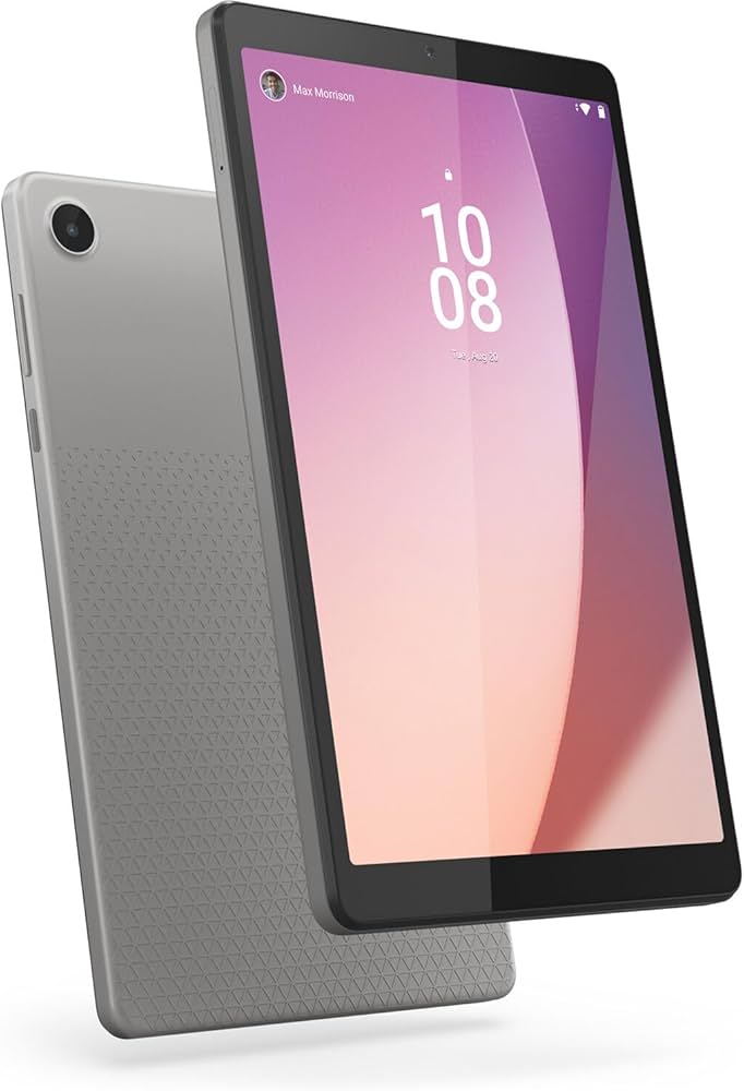 Lenovo Tab M8 (4th Gen, 2023) – 8" Android 13 Tablet | 4GB RAM, 64GB Storage | 5100mAh Battery | 5MP + 2MP Cameras | 7 Days Checking Warranty | Free Charger & Box
