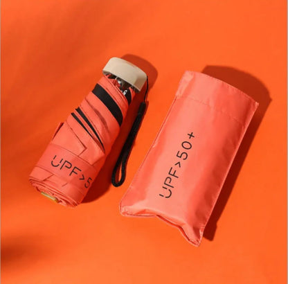 Light Weight 5 Fold 6 Panels Nano Super Mini Umbrella
