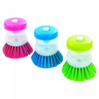 Liquid Soap Dishwasher Brush