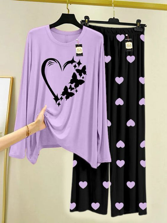 Lounge Wear New Category With Printed Trouser