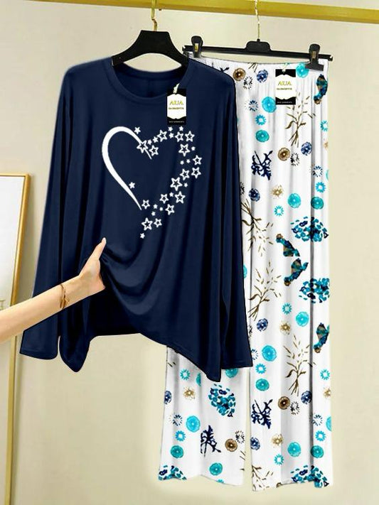 Lounge Wear New Category With Printed Trouser