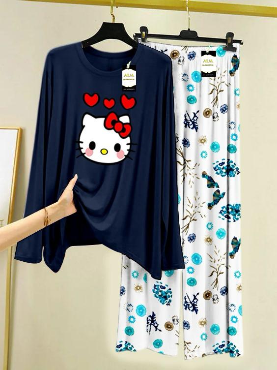 Lounge Wear New Category With Printed Trouser