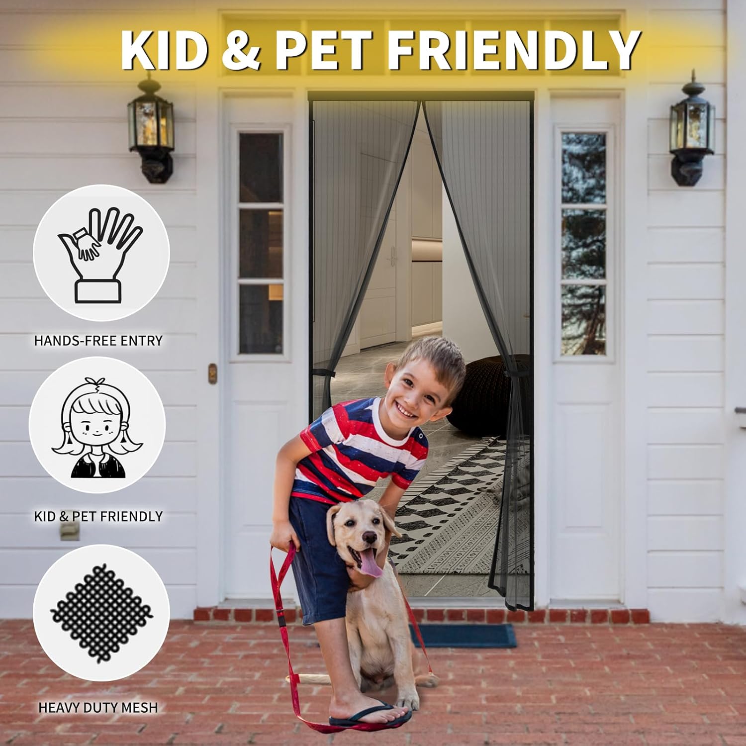 Magnetic Screen Door