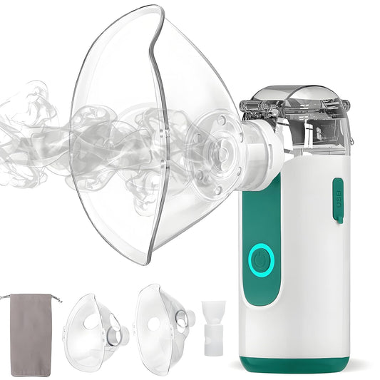 Mesh Portable Nebulizer Machine - Mask for Kids and Adults - Mini Inhaler Nebulizer