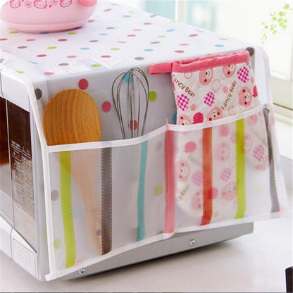 Microwave Cover with Pockets