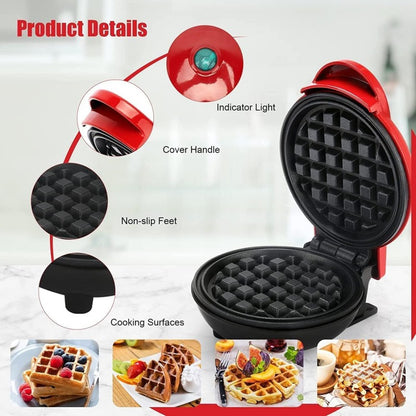 Mini Non-Stick Waffles Maker
