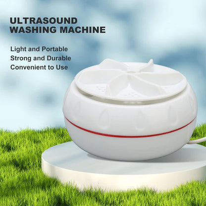 Mini Ultrasonic Turbine 2 in 1 USB Portable Washer