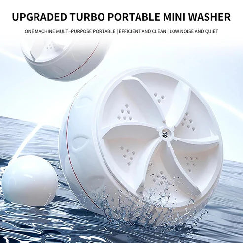 Mini Ultrasonic Turbine 2 in 1 USB Portable Washer
