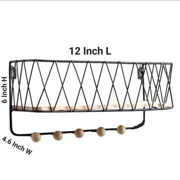 Multi Purpose Criss Cross Wall utility Shelf