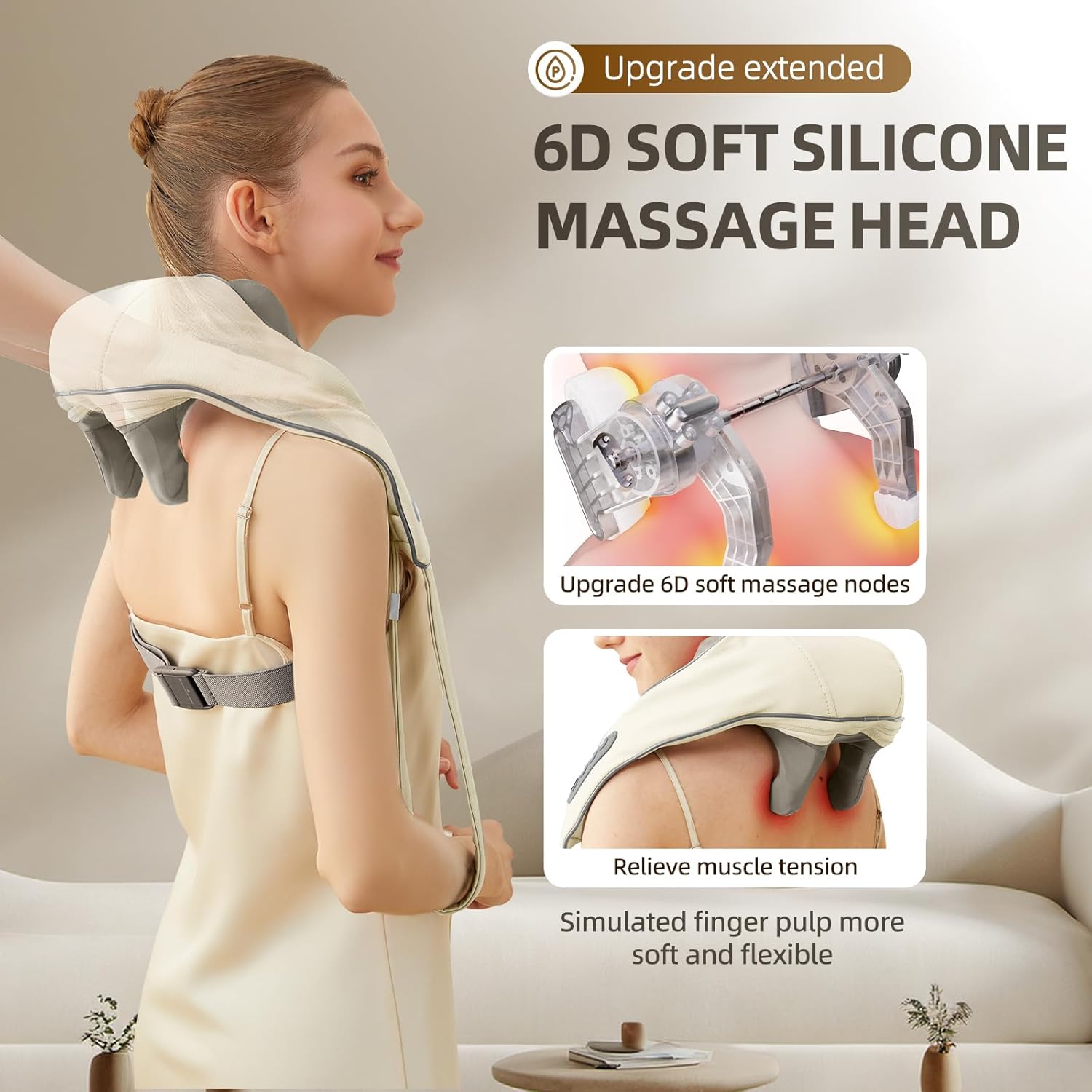 Neck & Shoulder Massager with Heat