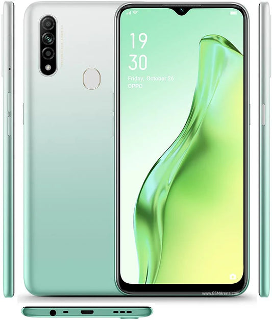 OPPO A31-8GB RAM-256GB ROM-Dual Sim, Dual Standby (Nano-SIM)-8 MP Triple Camera: 12 MP-Android 10.0 (Pie)