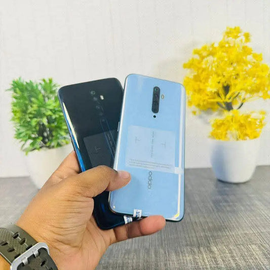 Oppo Reno2 Z - 6.53 Inches Full HD+ AMOLED Display - 8GB RAM - 256GB ROM - 16MP Motorize Popup Camera - Dual Sim PTA Approved - Phone with Box & Charger- Multi Color