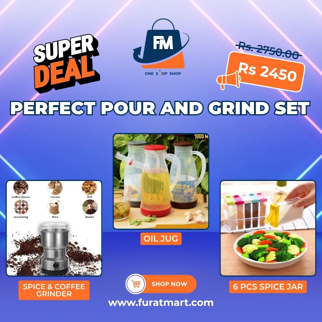 Perfect Pour & Grind Set