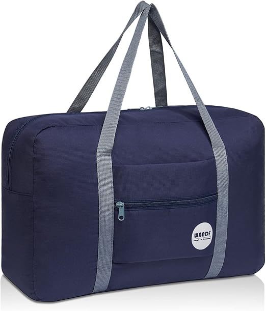 Personal Item Bag - Travel Duffel Bag Underseat Foldable Carry-on Luggage 