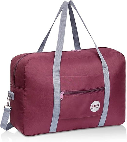 Personal Item Bag - Travel Duffel Bag Underseat Foldable Carry-on Luggage 