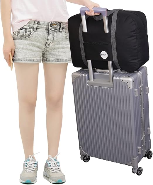Personal Item Bag - Travel Duffel Bag Underseat Foldable Carry-on Luggage 
