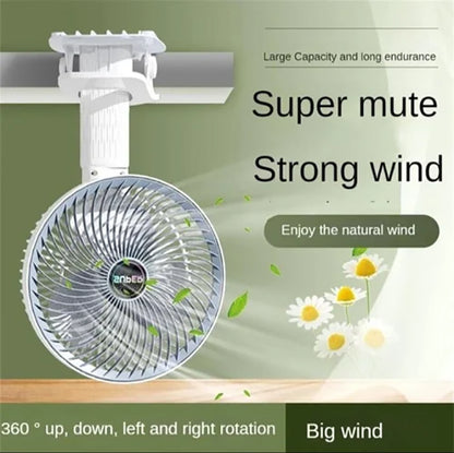 Portable Circulation Clamp Fan