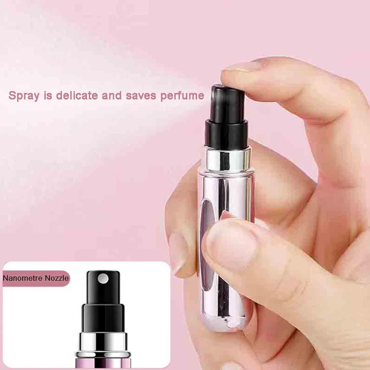 Portable Mini Refillable Perfume Atomizer Bottle Atomizer Travel Size Perfume Spray Bottles 