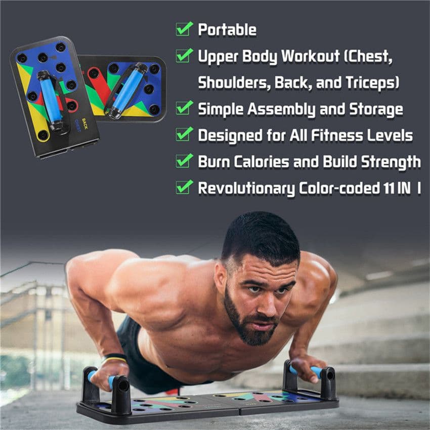 Push Up Board Foldable Body Building Equipment For Home 