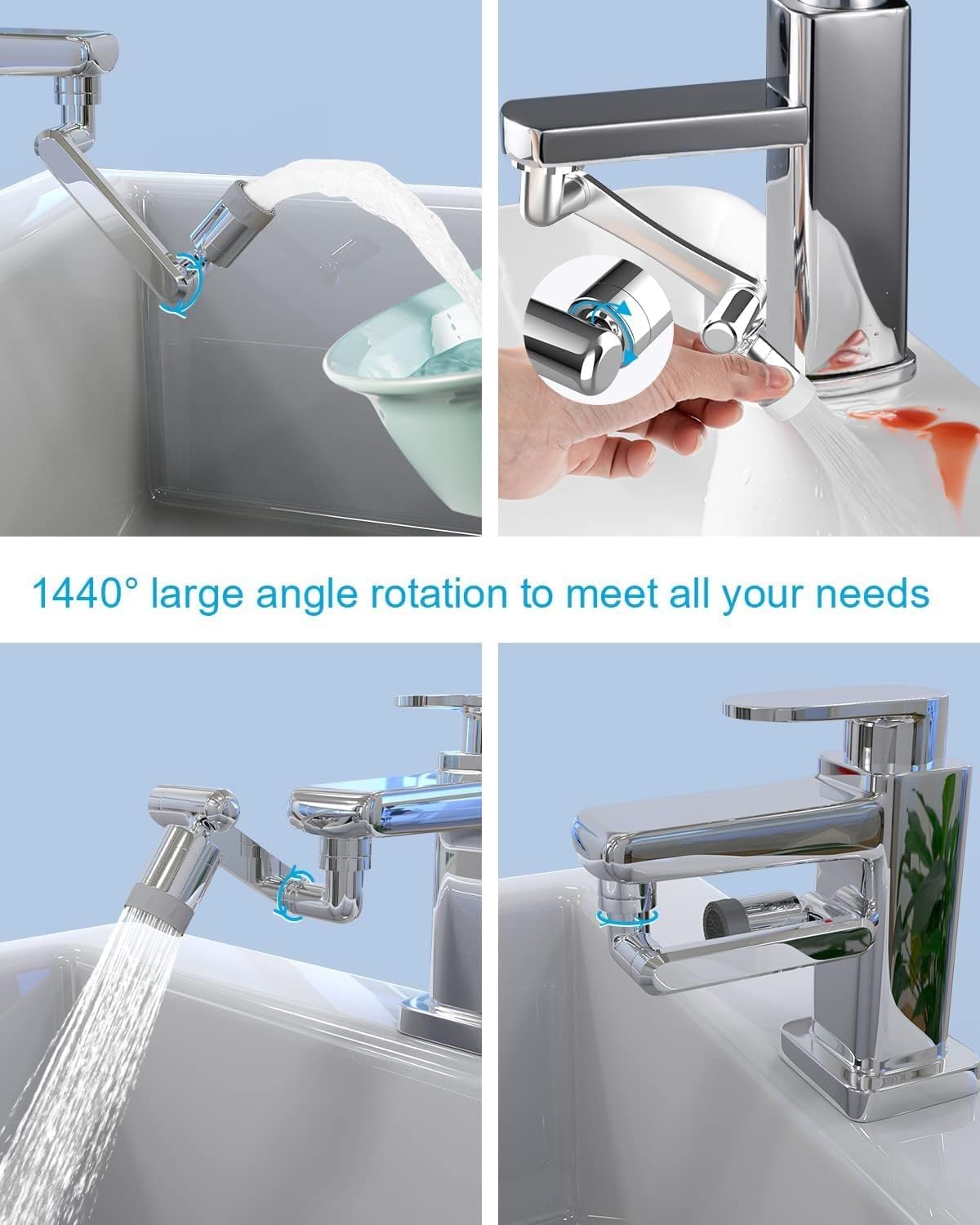 Rotating Tap Fascet - 360° Rotatable Tap Faucet
