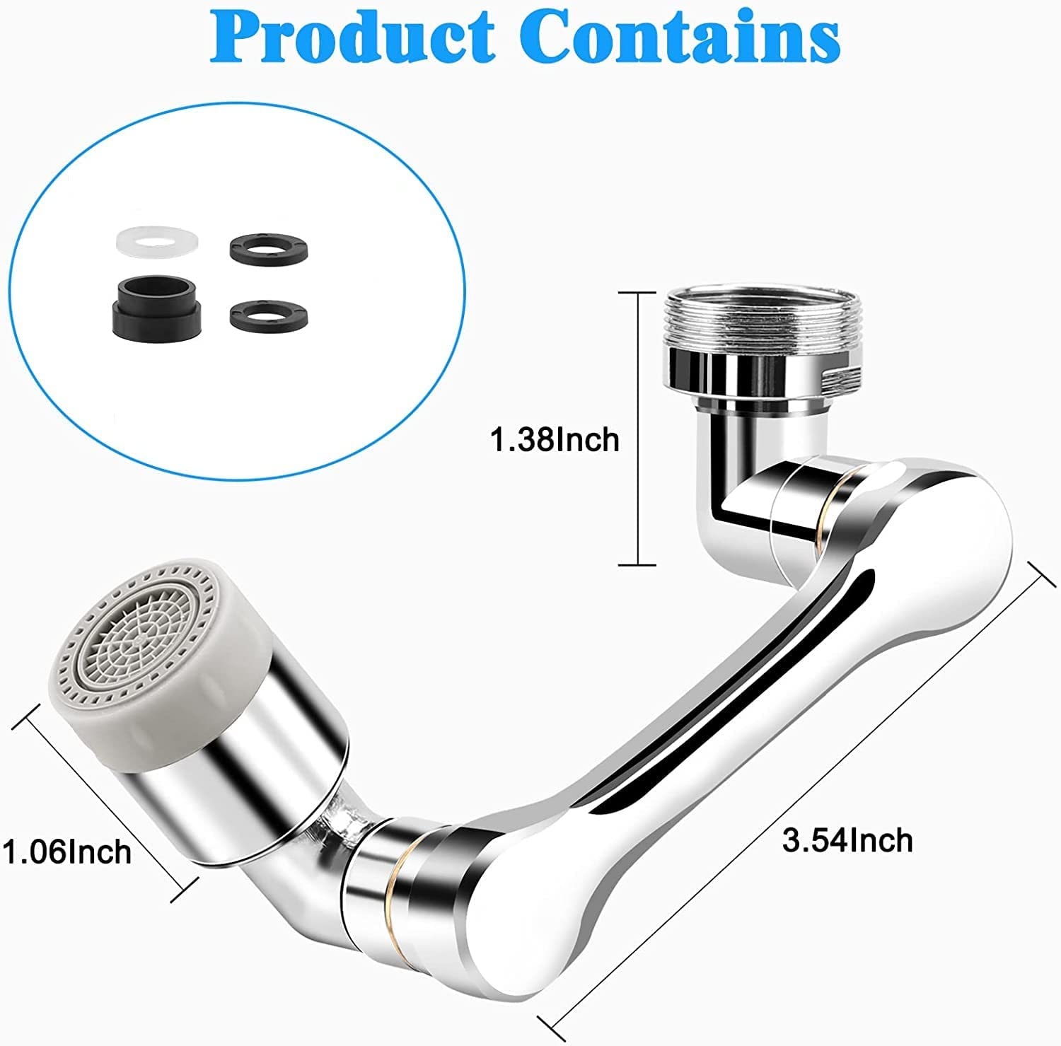 Rotating Tap Fascet - 360° Rotatable Tap Faucet
