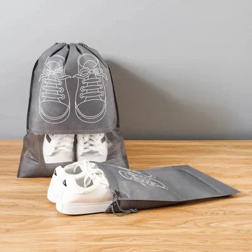 Shoe Bags For Travel, Used As For Storage or Shoe Travel Bag, Space Saving When Travelling With This Travel Shoe Bags For Packing, Featuring Waterproof Nylon Sneaker Bag